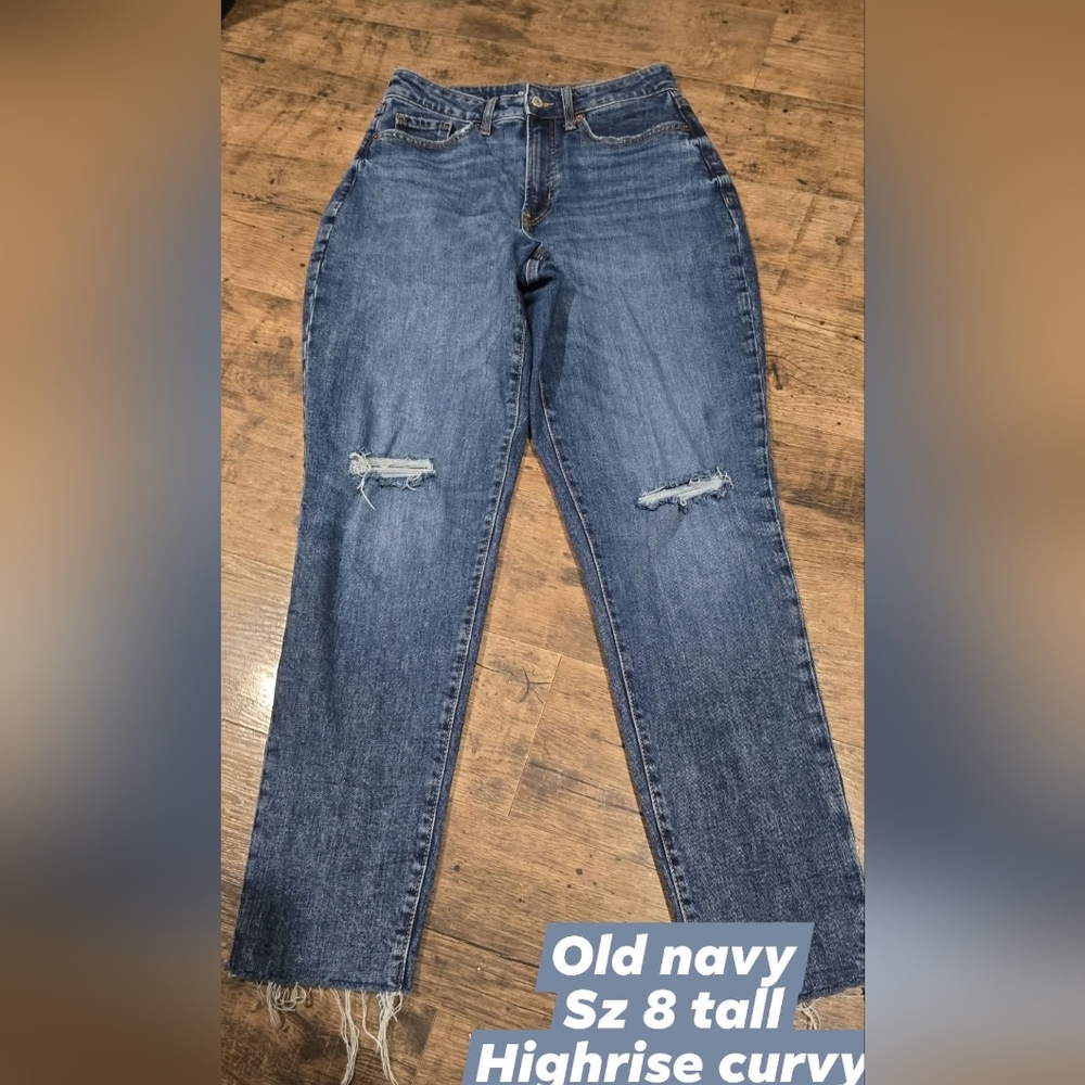 Old Navy High Rise Curvy Jeans - Blue